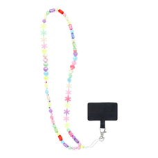 PIXIE telefon csuklópánt, telefon függő / zsinór hossza 68cm (hurokban 34cm) / nyakban - csillagok