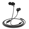 HOCO vezetékes fülhallgató Jack 3,5 mm mikrofonnal M60 fekete - 0. kép