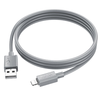 Hoco USB-A - Lightning kábel 2,4A 1 m X107 szürke - 1. kép