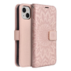 MEZZO fliptok iPhone 13 mandala rózsaarany tok - 2. kép
