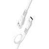 Kábel USB A-ról USB C-re Hoco 2,4A 1 m fehér - 1. kép