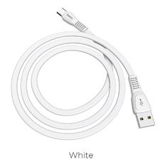 Kábel USB A-ról USB C-re Hoco 2,4A 1 m fehér