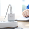 Kábel USB A-ról USB C-re Hoco 2,4A 1 m fehér - 3. kép