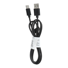 Kábel USB A - Type C 2.0 C366 (csatlakozó hossz: 8mm) 1 m fekete