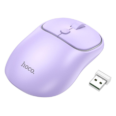 HOCO számítógép vezeték nélküli egér 2,4G 1600 dpi GM25 romantikus lila