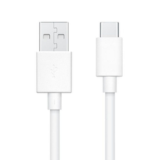 OPPO eredeti kábel USB A-ról Type C-re 3A DL143 1 m fehér bulk