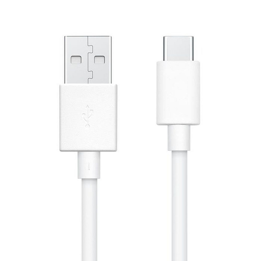 OPPO eredeti kábel USB A-ról Type C-re 3A DL143 1 m fehér bulk