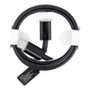 Type-C - Type-C PD 40W HD23 1 m fekete kábel - 0. kép