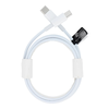 Type-C to Type-C PD 40W HD23 2 m fehér kábel - 2. kép