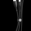 VEGER kábel USB A - Type C 2,4A V104 1,2 m fekete - 2. kép