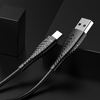 VEGER kábel USB A - Type C 2,4A V104 1,2 m fekete - 4. kép