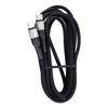 BLUE STAR fonott kábel 3A 60W Type C to Type C PD QC4.0 TFK-DC-004 2 m fekete - 0. kép