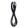 BLUE STAR fonott kábel 3A 60W Type C to Type C PD QC4.0 TFK-DC-003 1,2 m fekete - 2. kép