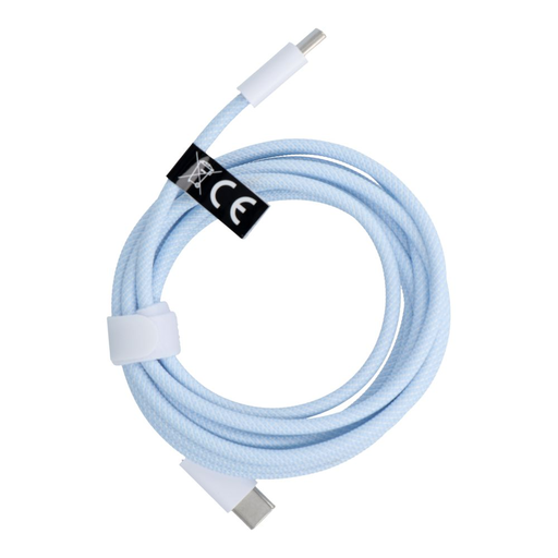 Kábel Type C – Type C PD QC3.0 3A 60W C263 2 m kék