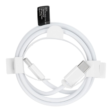 Type-C - Type-C PD QC3.0 3A 30W kábel 1 m fehér