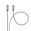 FORCELL F-ENERGY Metal C238 kábel Type C - Lightning PD 3A 27W 1 m ezüst, - 0. kép