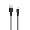 BLUE STAR kábel 3A USB A Type-C DC-001AC3.0 1 m fekete - 1. kép