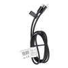 Type-C - Type-C PD QC 3A 60W C296 kábel (hosszú csatlakozó 8mm) 1 m fekete - 2. kép
