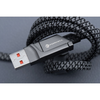 FORCELL F-ENERGY C241 4 az 1-ben kábel Type C / USB A Type C / Lightning QC PD 3A 60W 1 m króm - 2. kép