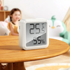 HOCO elektronikus óra hő- és páratartalom-mérővel HX40 fehér - 4. kép