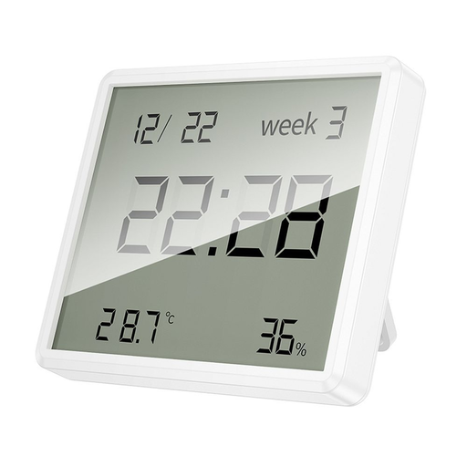 HOCO elektronikus óra hő- és páratartalom-mérővel HX41 fehér