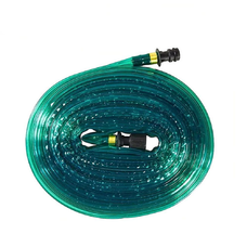 Kerti locsolótömlő gyorscsatlakozókkal 3 m RC-K-1472 zöld