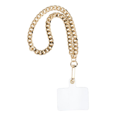 CHAIN #41 Telefon csuklópánt, Telefon medál / zsinór hossza 40 cm (20 cm a hurokban) / csuklón - arany