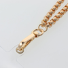 CHAIN #42 Telefoncsuklópánt, Telefontartó / kötél hossza 40 cm (20 cm a hurokban) / csuklón - arany - 0. kép