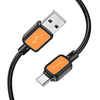 Hoco 3A 1 m X108 fekete Type-C USB kábel - 0. kép