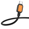 Hoco 3A 1 m X108 fekete Type-C USB kábel - 1. kép