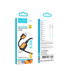 Hoco 3A 1 m X108 fekete Type-C USB kábel - 4. kép