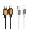 Cable USB C-USB C Hoco 3A 60W 1 m X108 fehér - 1. kép