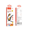 USB A - Lightning kábel Hoco 2,4A 1 m fekete - 3. kép