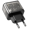 HOCO fali töltő USB A + Type C PD QC3.0 3A 20W N34 átlátszó - 4. kép