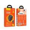 HOCO fali töltő USB A + Type C + Type C - Lightning kábel PD QC3.0 3A 20W N52 fekete - 4. kép