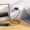 HOCO töltő 2 x Type C + 2 x USB A PD QC3.0 3A 20W N55 fekete - 4. kép
