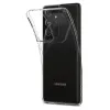 Samsung S21 Ultra Spigen Liquid Crystal tok Crystal Clear (ACS02347) - 3. kép