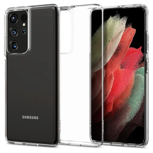 Samsung S21 Ultra Spigen Liquid Crystal tok Crystal Clear (ACS02347) Samsung S21 Ultra Spigen Liquid Crystal tok Crystal Clear (ACS02347)