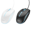 HOCO vezetékes gamer USB A számítógépes egér 2400 dpi GM37 fehér - 1. kép