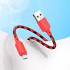 Hoco USB A-Micro USB kábel 2,4A 1 m színátmenetes piros - 0. kép