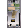 LCD kijelző + Érintőpanel + Előlap Samsung S918 Galaxy S23 Ultra Levendula (Szerviz csomag) - 0. kép