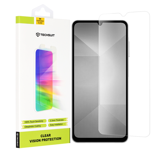 Samsung Galaxy A07 4G - Techsuit - Átlátszó Védőüveg - Clear Vision. üvegfólia