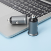 ColorWay - Mini Autós Töltő (CW-CHA029PD-GR) - USB QC3.0, Type-C PD20W, Gyors Töltés, 38W, Auto ID Chip - Szürke - 2. kép