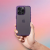 MATRIX ÁTLÁTSZÓ tok IPHONE 17 Air-hez világos lila - 3. kép