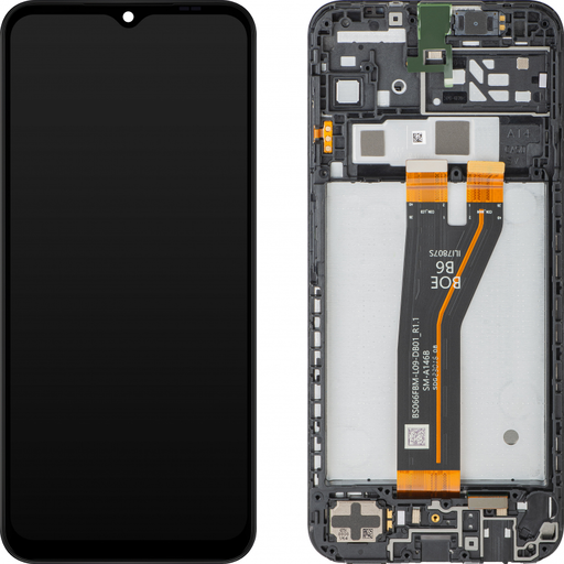 LCD Kijelző Modul Samsung Galaxy A14 5G A146, nem EU verzió, fekete
