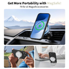 Tech-protect Szilikon Magsafe iPhone 17 Fekete tok - 1. kép