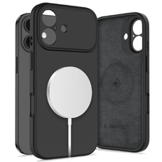 Tech-protect Szilikon Magsafe iPhone 17 Fekete tok