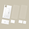 Edzett üveg Tech-Protect Glass Fit+ 2-pack iPhone 16 Pro Max / 17 Pro Max Átlátszó üvegfólia - 3. kép