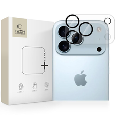 Tech-protect Cam Fit+ iPhone 17 Pro Max kameravédő üvegfólia, átlátszó