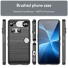 Techsuit védőtok - Carbon Silicone - Nothing Phone (3) - Fekete tok - 0. kép